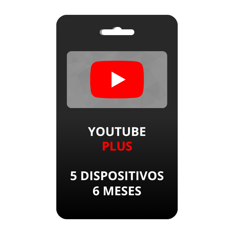 Youtube plus 6 meses